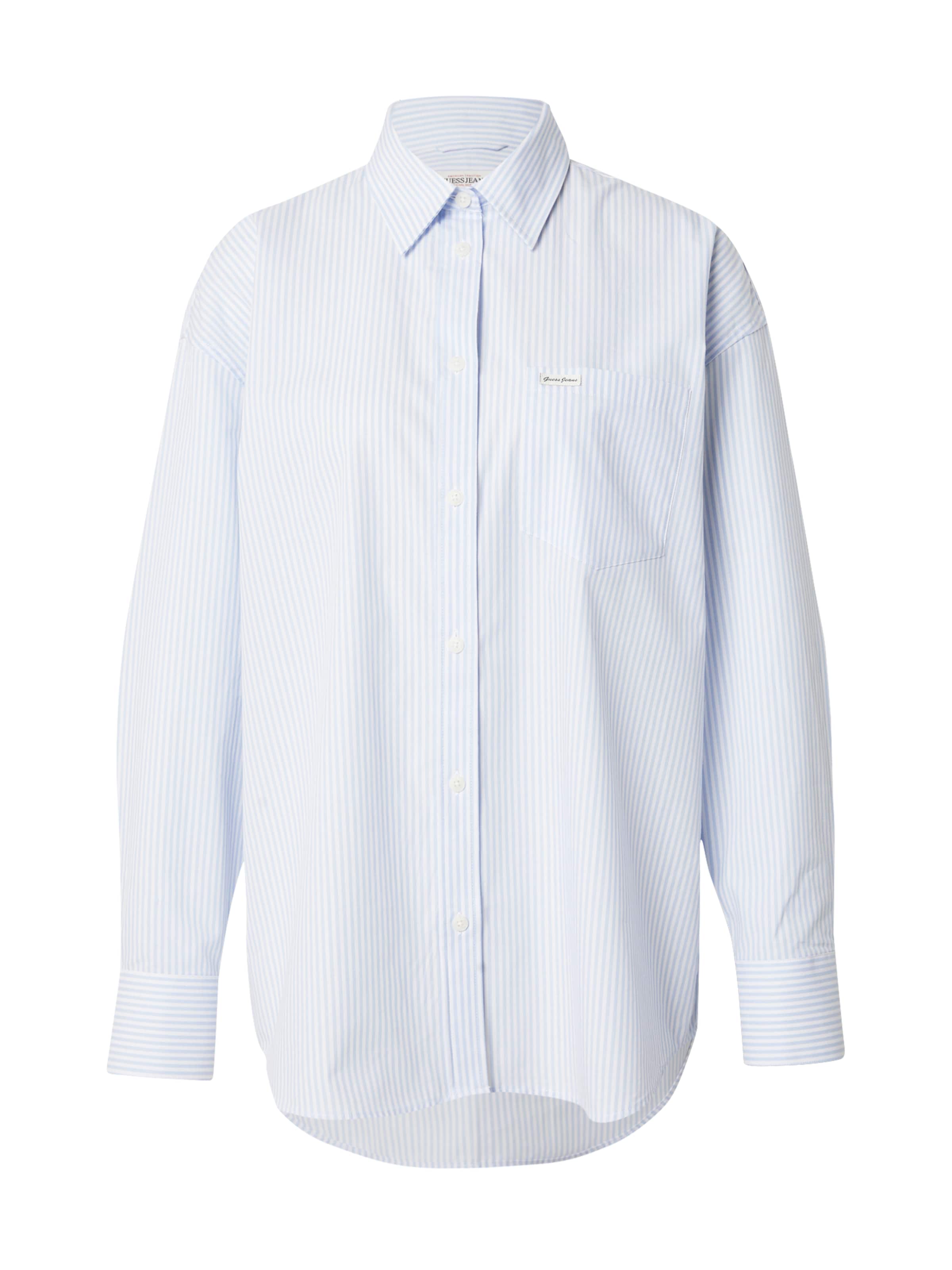 GUESS JEANS - Blusa en azul: frente