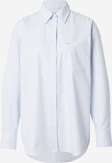 GUESS JEANS Pusero värissä vaaleansininen / valkoinen, Tuotenäkymä