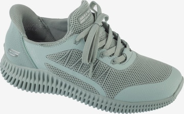 SKECHERS Sneakers laag 'Bobs Geo Lite - Divine Pace' in Groen: voorkant