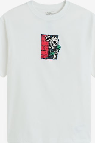 balta VANS Marškinėliai 'Feel So Alive Tee': priekis