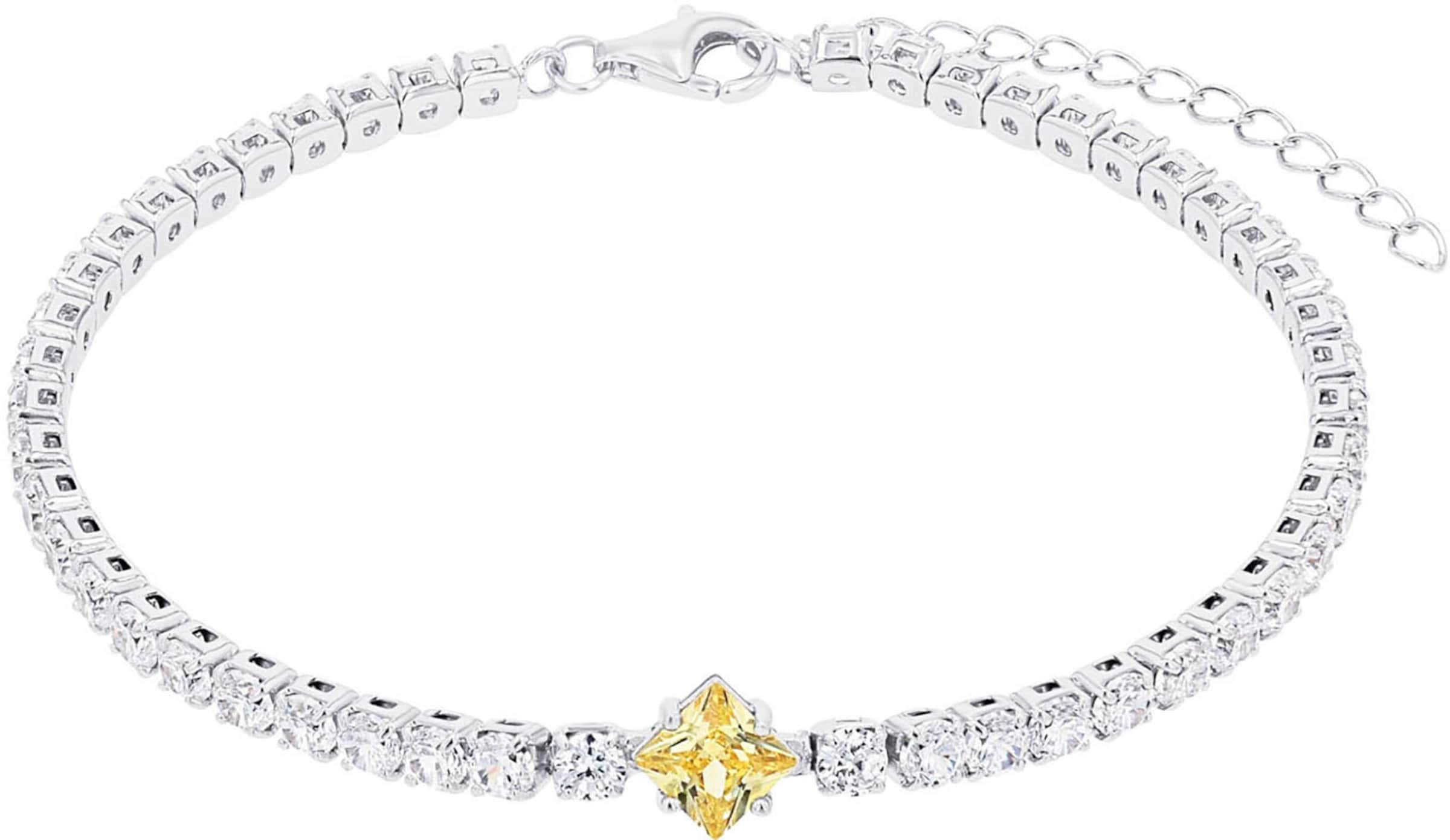 AMOR Bracelet in Silver: front