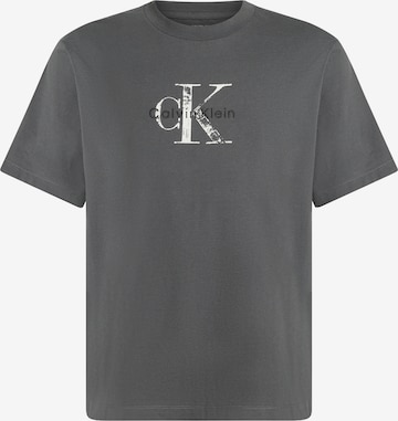 Calvin Klein Jeans Tričko '20s' – šedá: přední strana