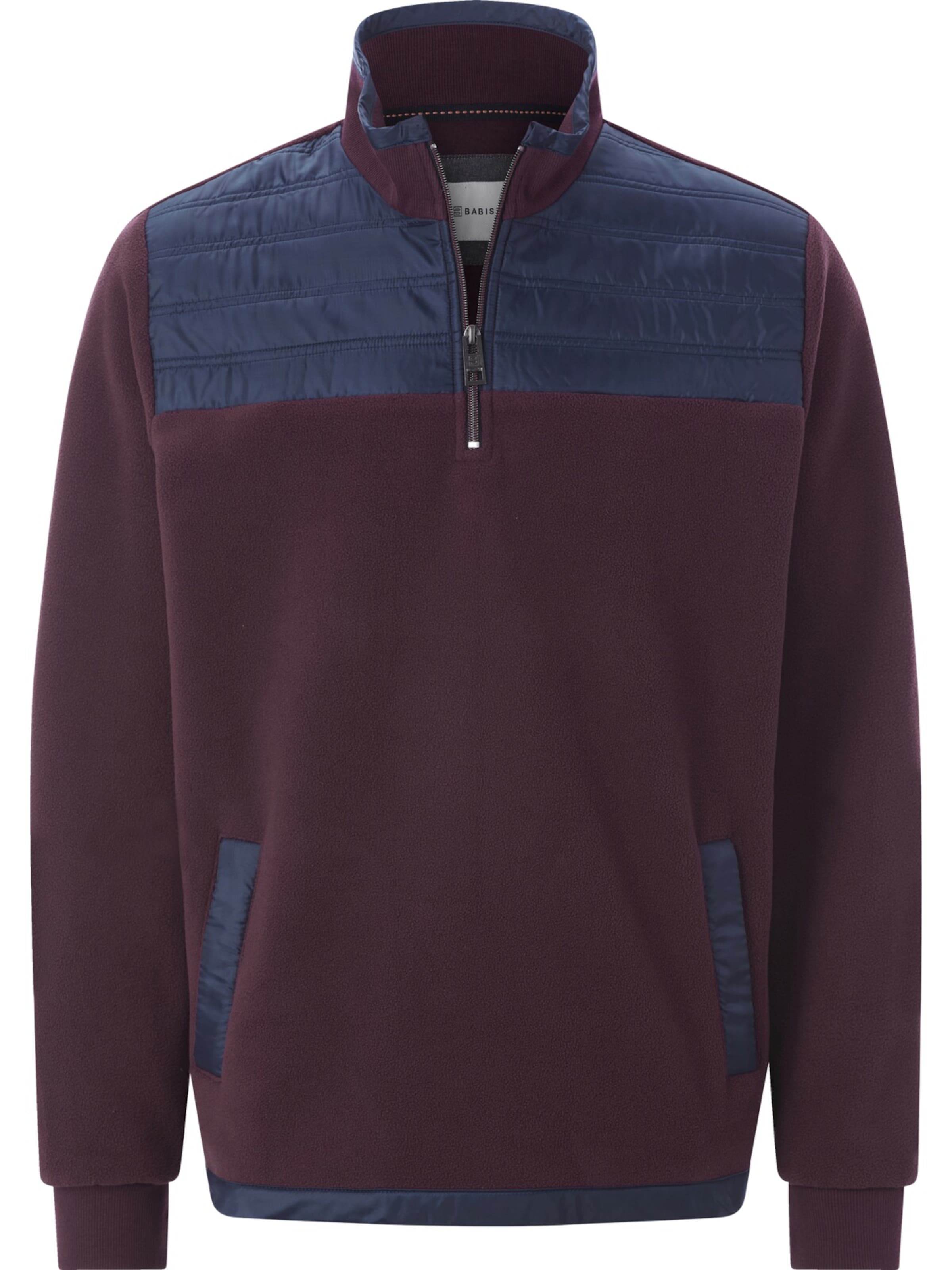 BABISTA Sweatshirt 'Ismael' in Rot: Vorderseite