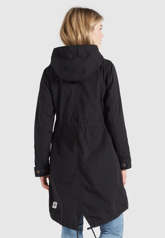 Parka mi-saison 'Nanda' khujo en noir