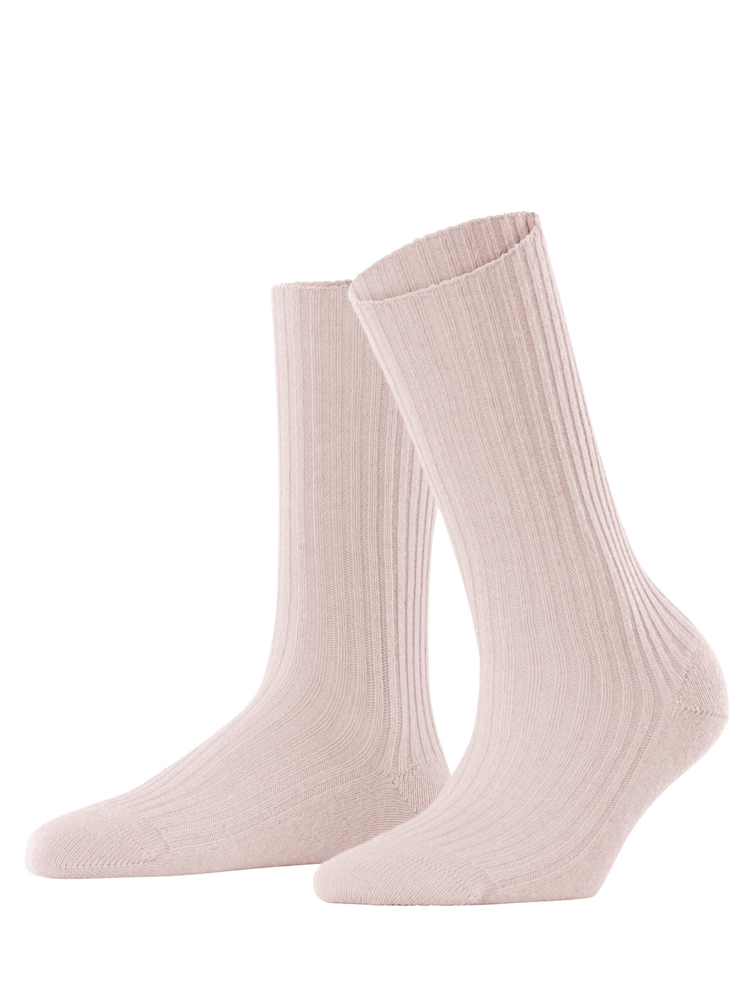 FALKE Socken 'Cosy Wool Boot'‌‌‌‌‌‌‌‌ in Pink: Vorderseite
