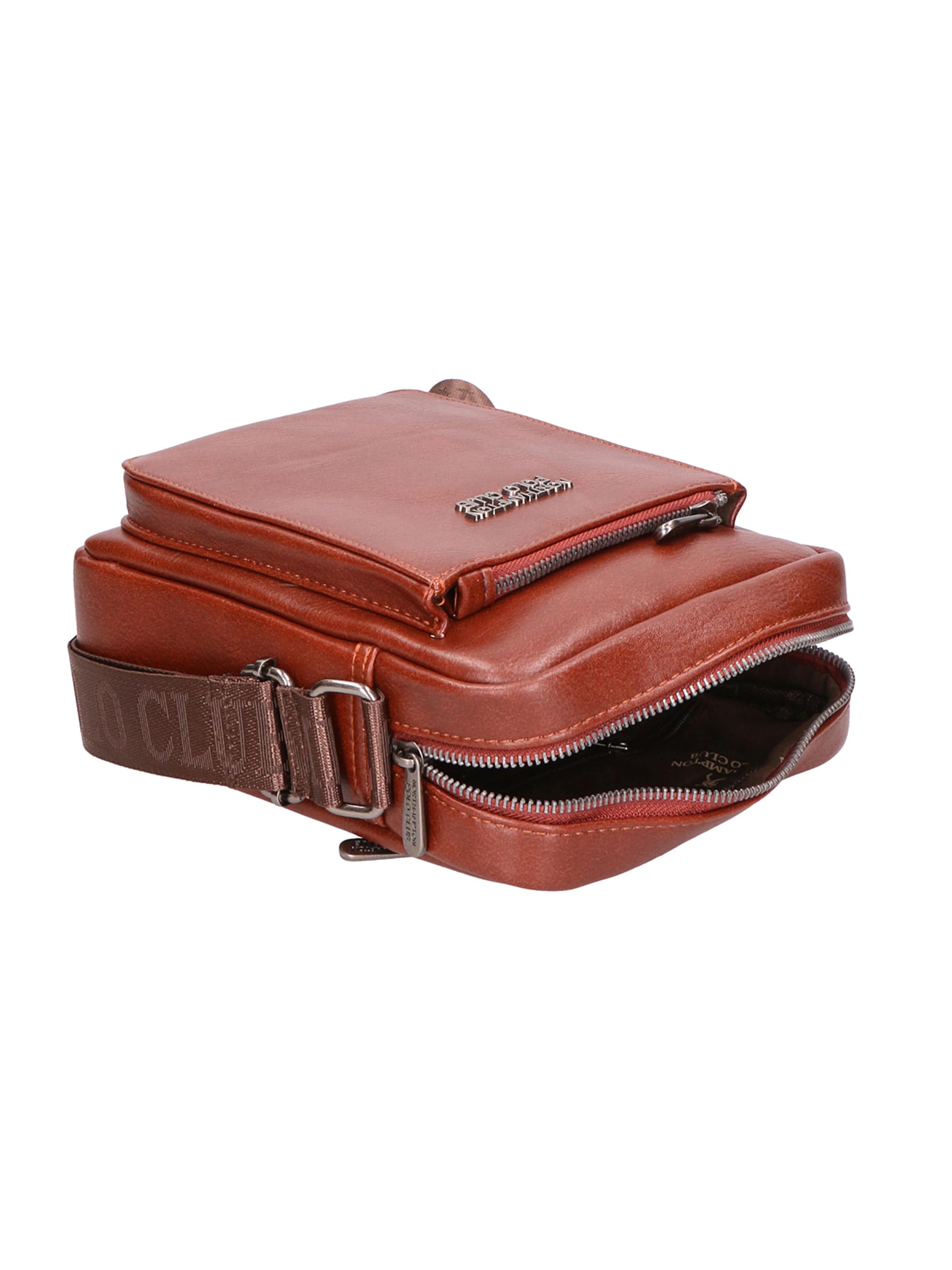 Borsa a spalla di Northampton Polo Club in marrone