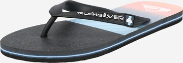 Flip-flops 'MOLOKAI' de la QUIKSILVER pe albastru: față