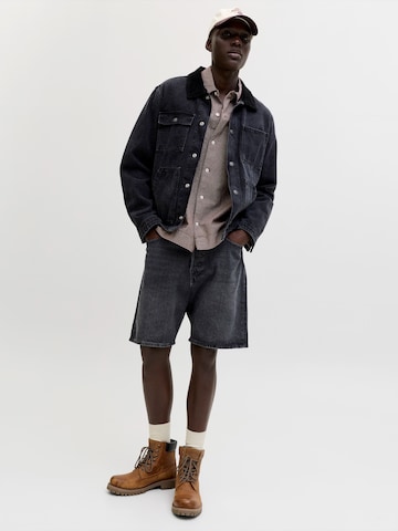 JACK & JONES - Loosefit Vaquero 'JWHTONY JJORIGINAL' en negro