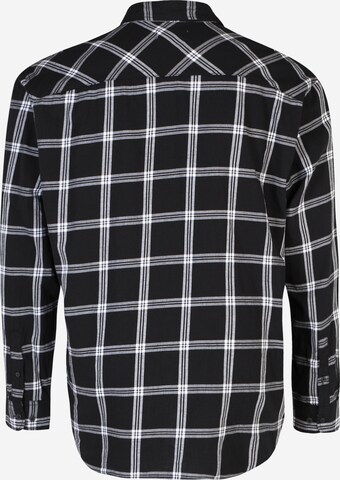 juoda Jack & Jones Plus Standartinis modelis Marškiniai 'Carl'