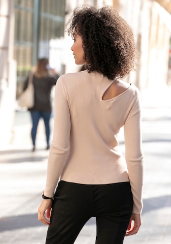 Pull-over LASCANA en beige