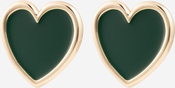 Boucles d'oreilles 'Corilyn' Essentiel Antwerp en vert : devant