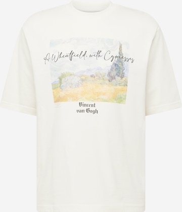 T-Shirt 'ART' Only & Sons en blanc : devant