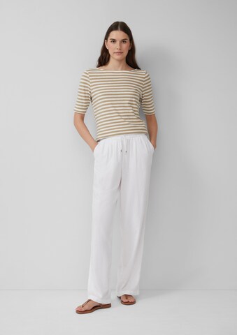 s.Oliver Wide leg Trousers in White