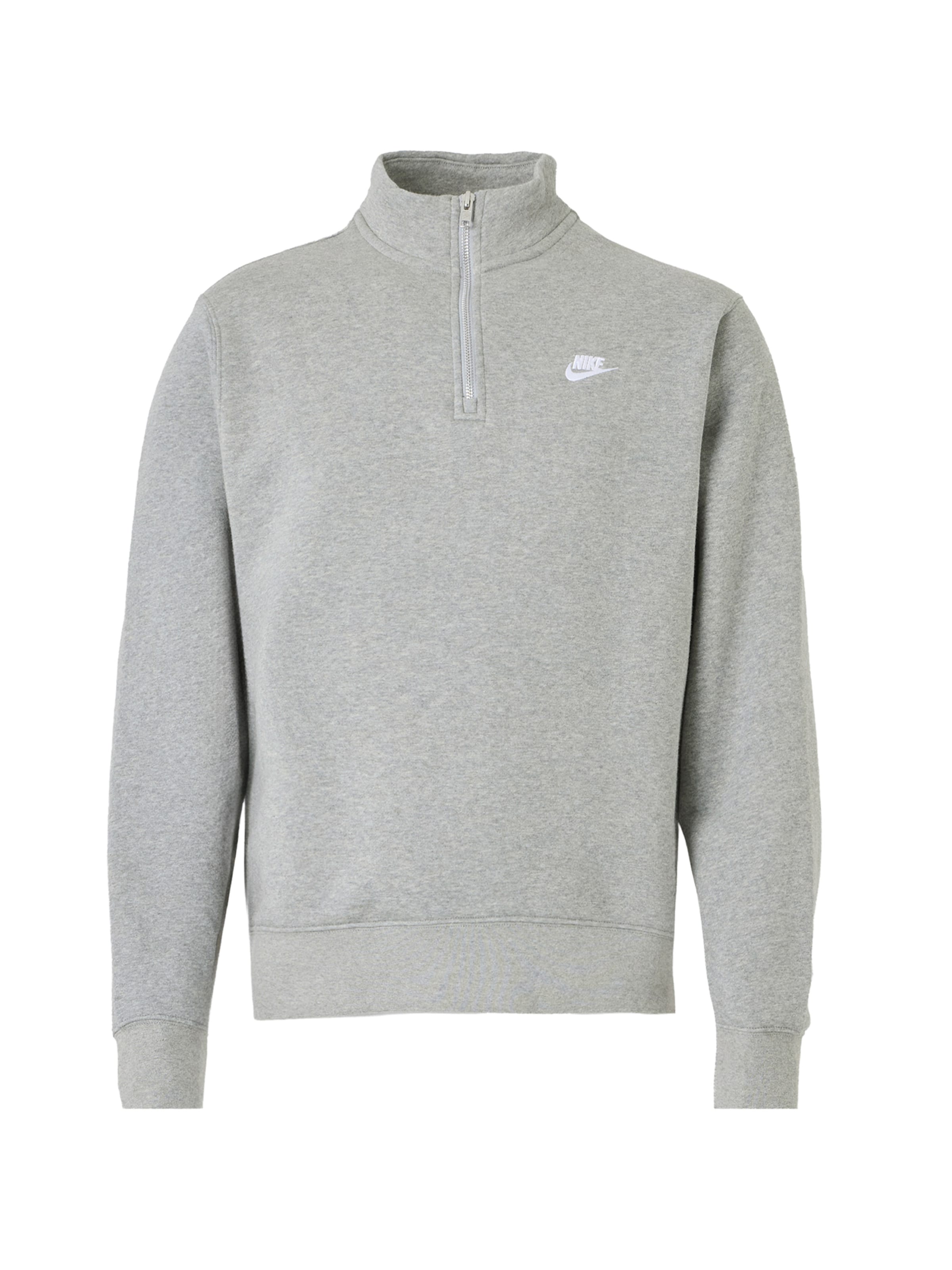 Nike Sportswear Majica 'CLUB' | siva barva: sprednja stran