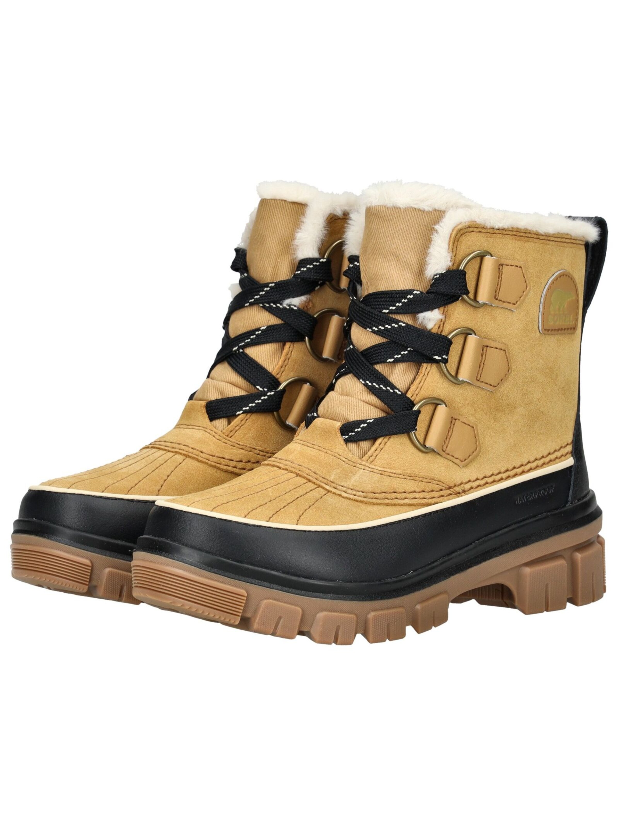 Stivaletto stringato di SOREL in giallo