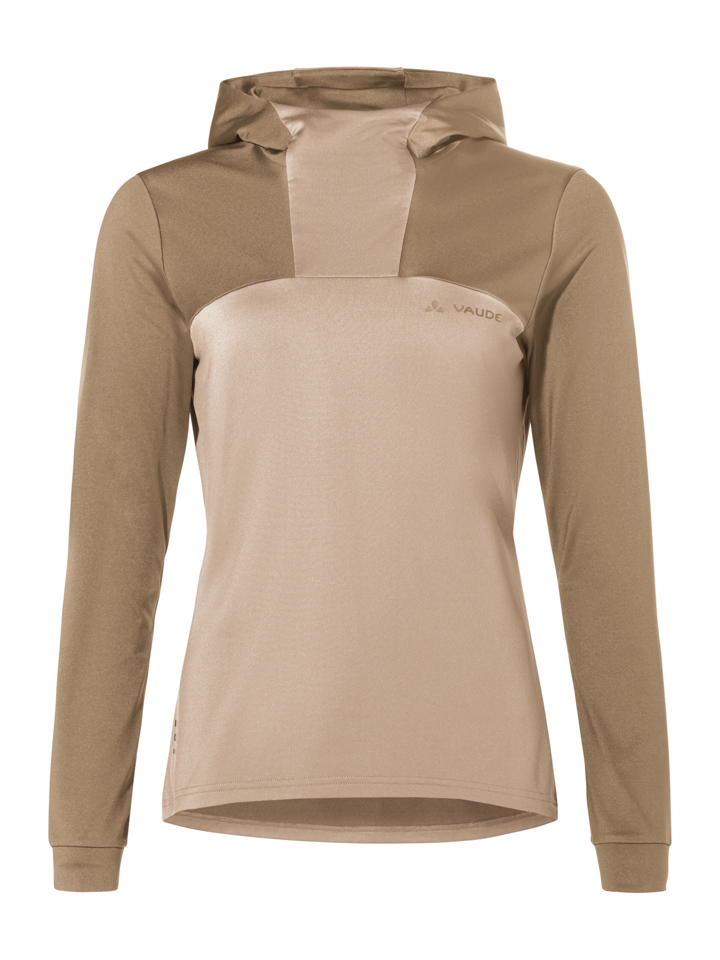 VAUDE Sports sweater ' Qimsa' in Beige: front