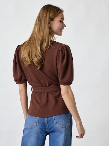 SISTERS POINT Blouse 'NASA-T' in Brown