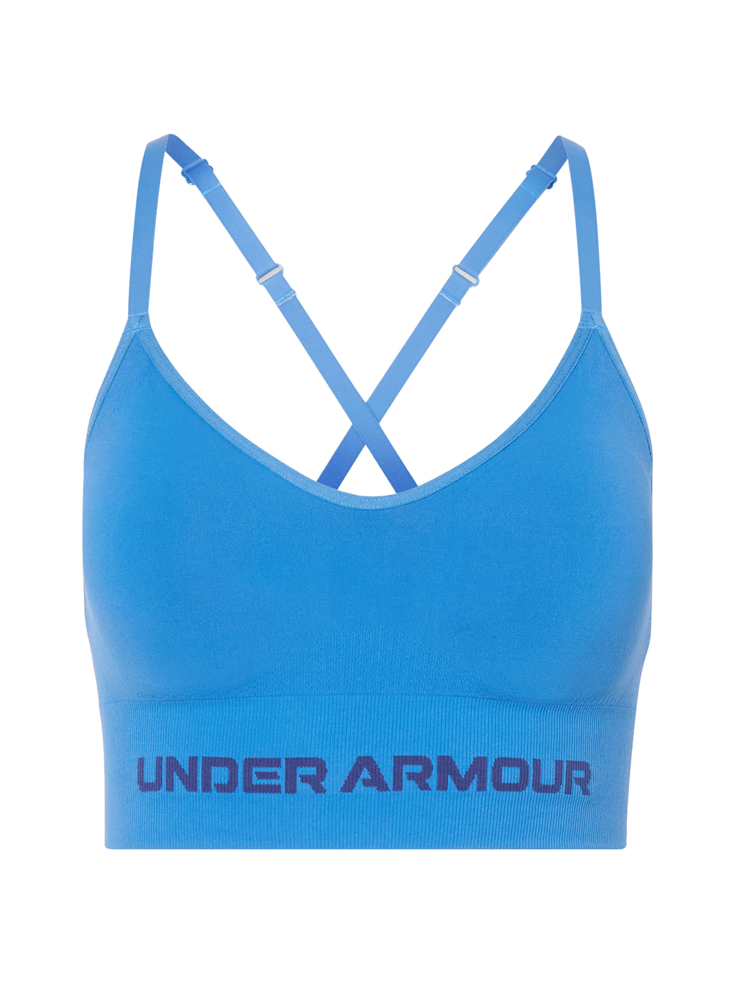 UNDER ARMOUR Αθλητικό σουτιέν 'Vanish Seamless' σε μπλε: μπροστά