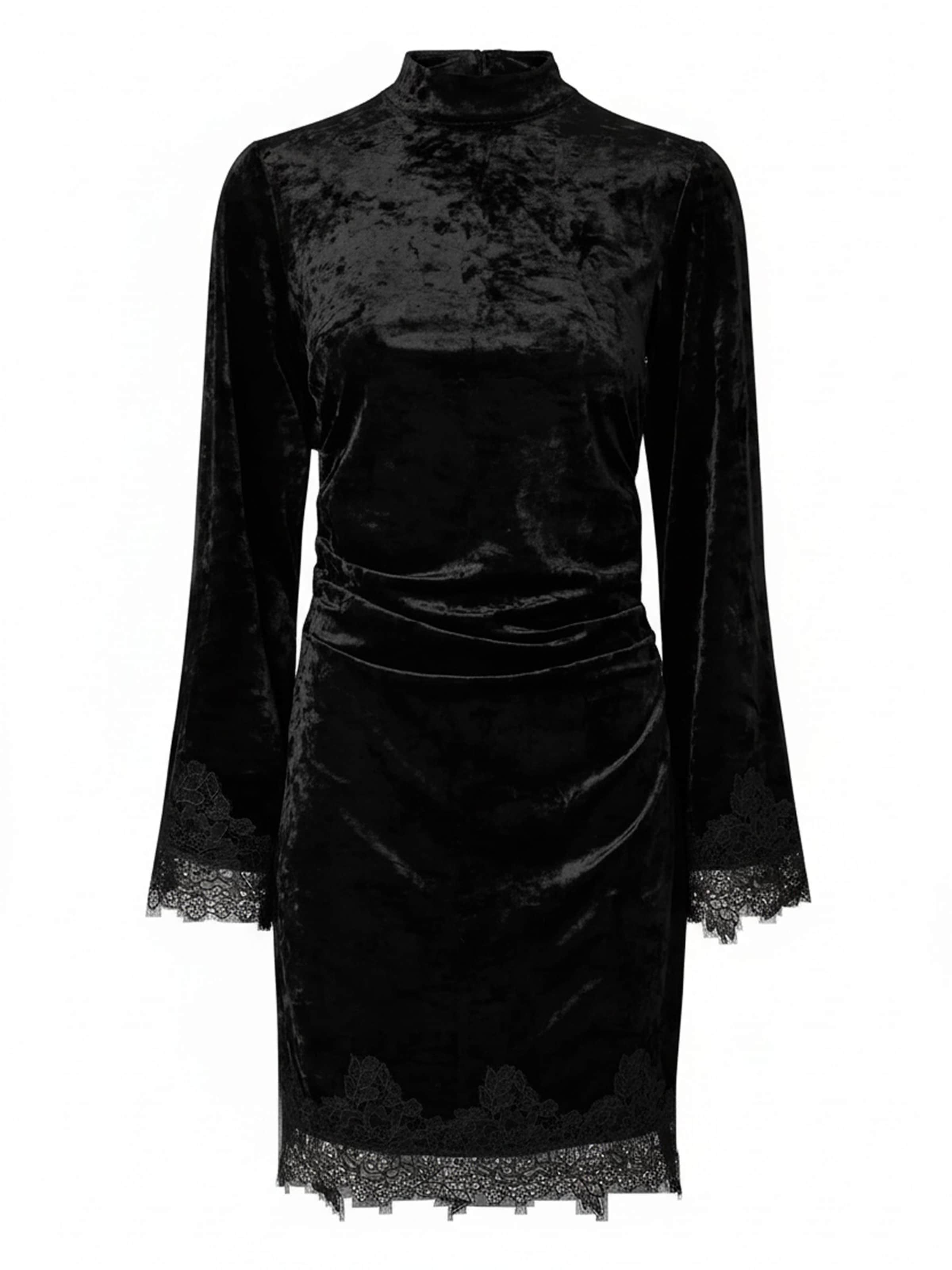 Robe YAS en noir : devant