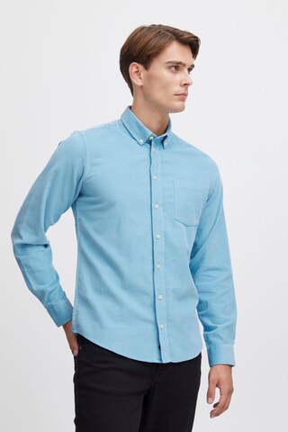 Casual Friday Regular Fit Hemd 'Anton' in Blau: Vorderseite