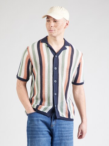 Only & Sons Вязаная кофта 'ONSKasper' в Синий: спереди