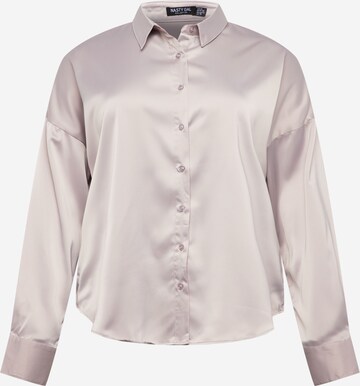 Camicia da donna di Nasty Gal Plus in grigio: frontale