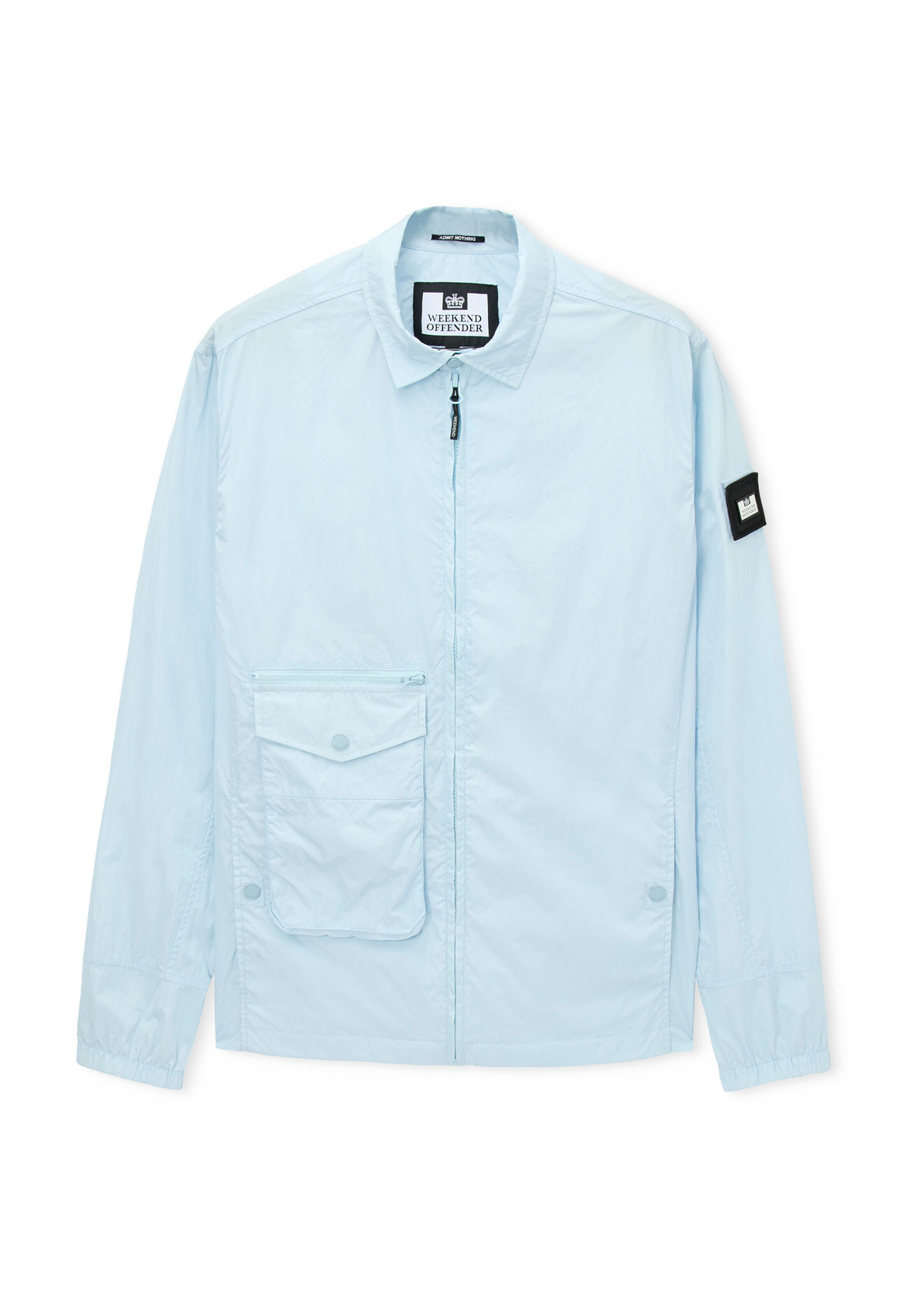 Weekend Offender Between-Season Jacket 'Vinnie' in Blue: front