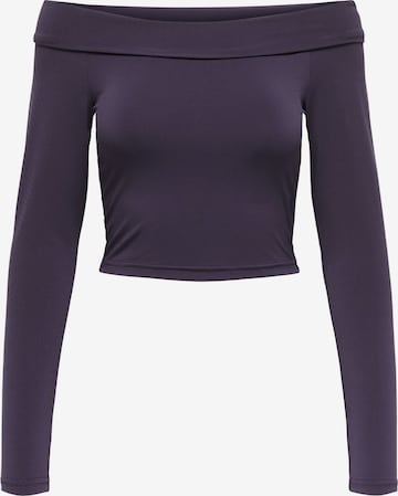 T-shirt ONLY en violet : devant