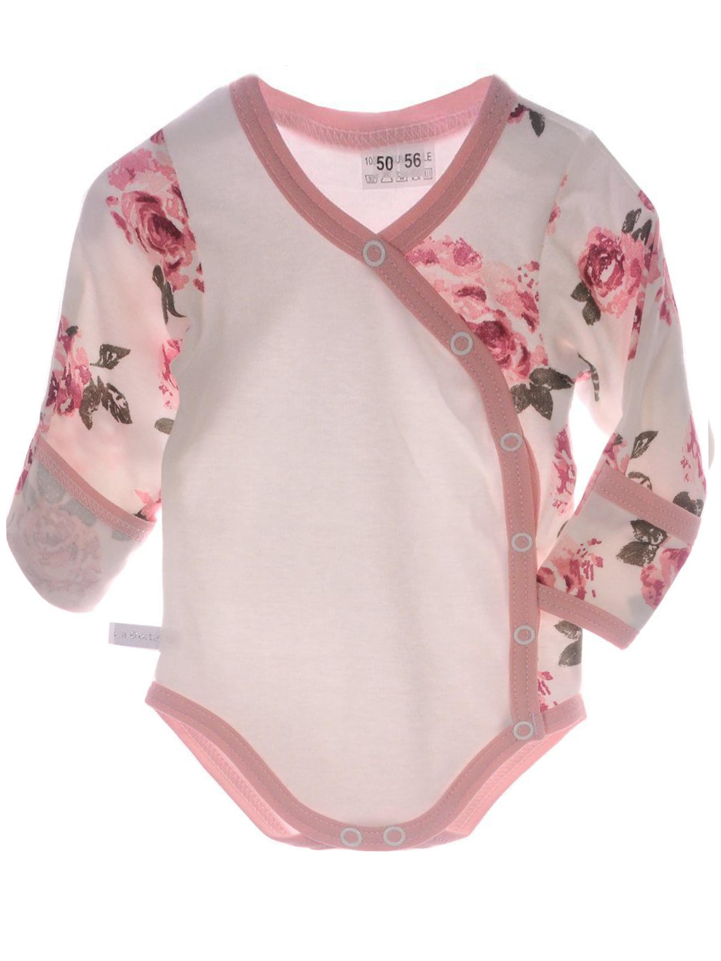 La Bortini Strampler/Body in Beige: Vorderseite