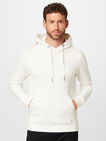 TOM TAILOR Sweatshirt in Wit: voorkant