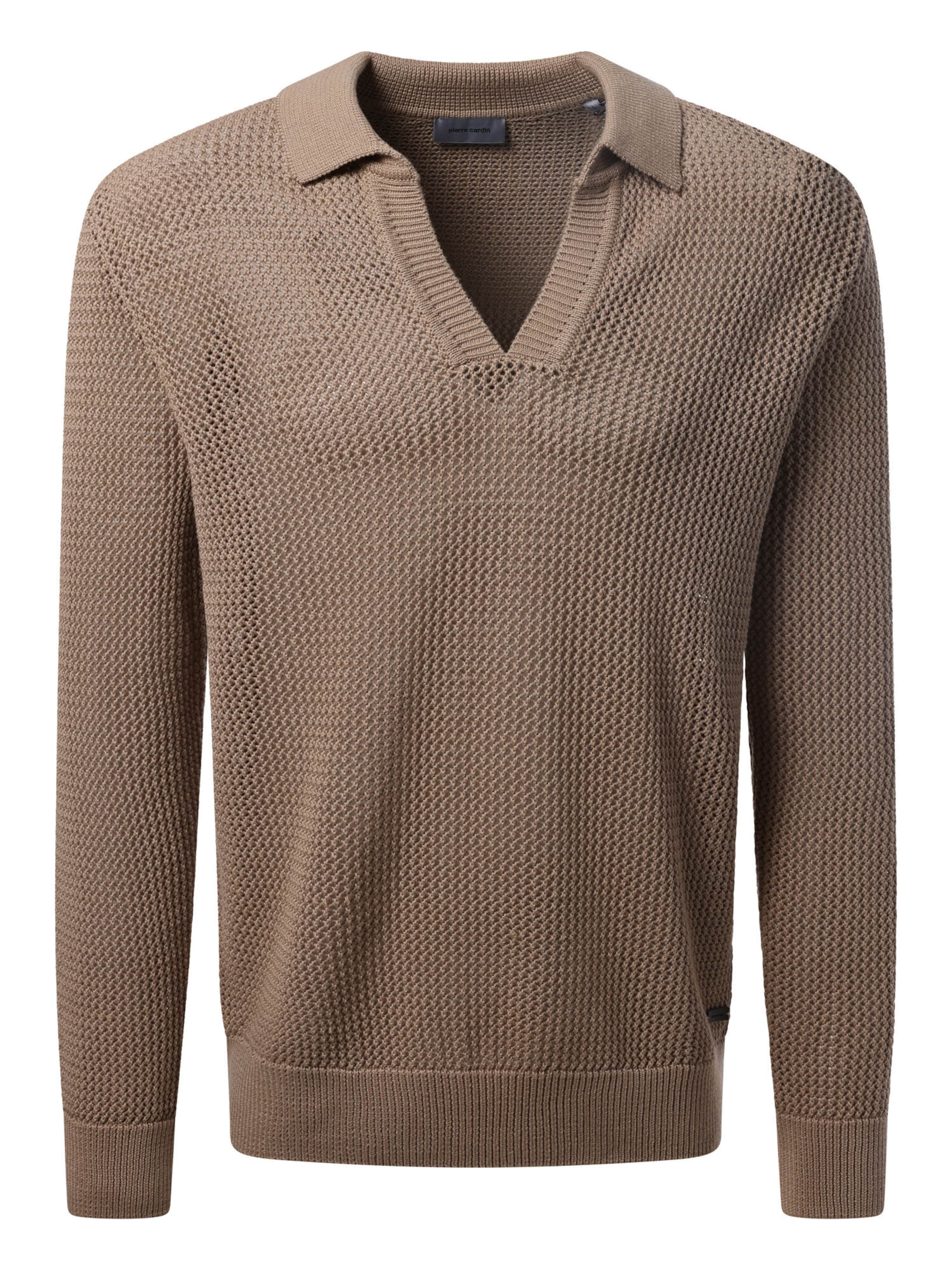 Pull-over PIERRE CARDIN en marron : devant