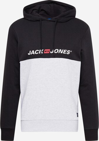 JACK & JONES Mikina – černá: přední strana