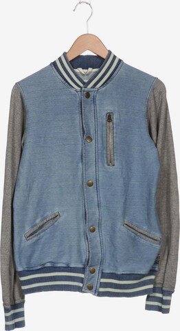 Pull&Bear Sweatshirt & Zip-Up Hoodie in L in Blue: front