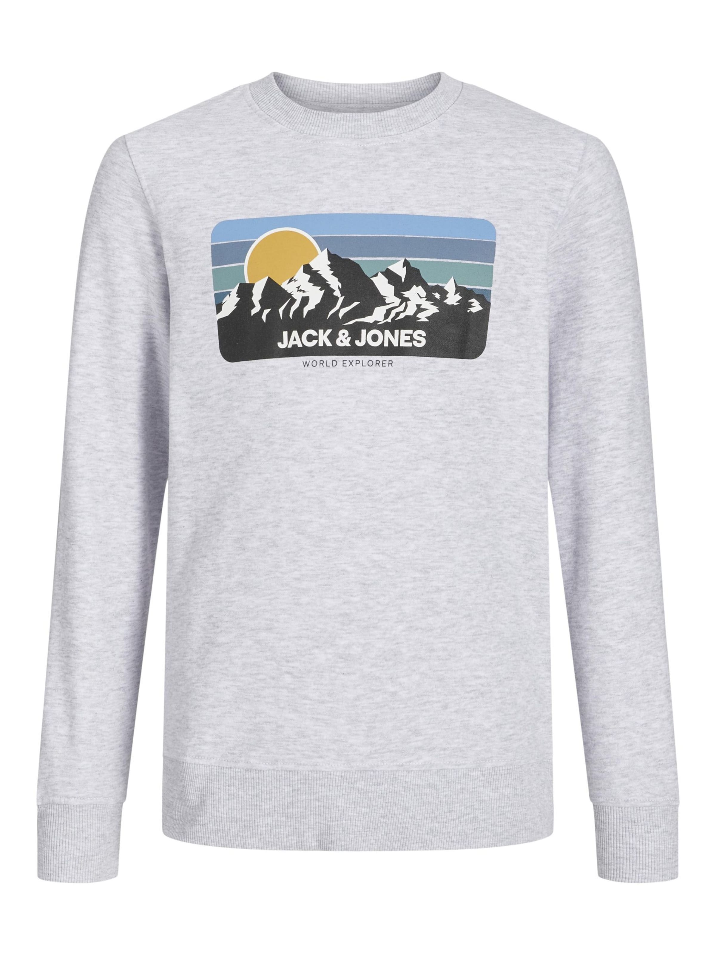 Jack & Jones Junior Sweatshirt i grå: forside