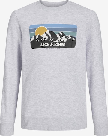 Jack & Jones Junior Sweatshirt in Grey: front