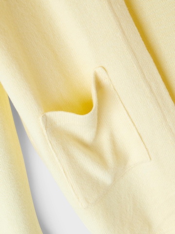 Cardigan 'Victi' NAME IT en jaune