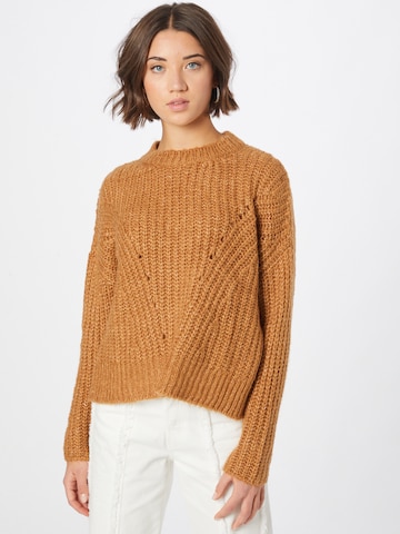 Pull-over Mavi en marron : devant