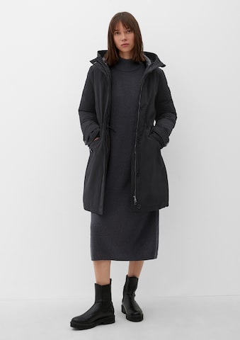 s.Oliver - Parka de inverno em preto: frente