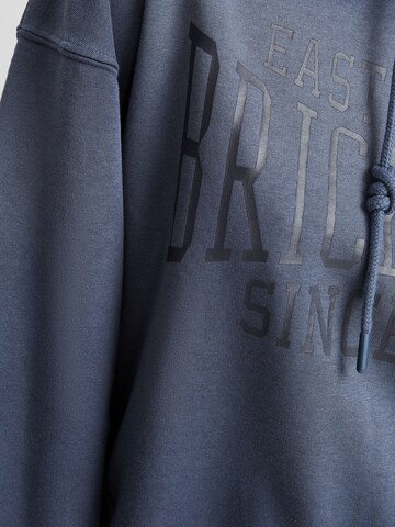 Sweat-shirt Bershka en bleu