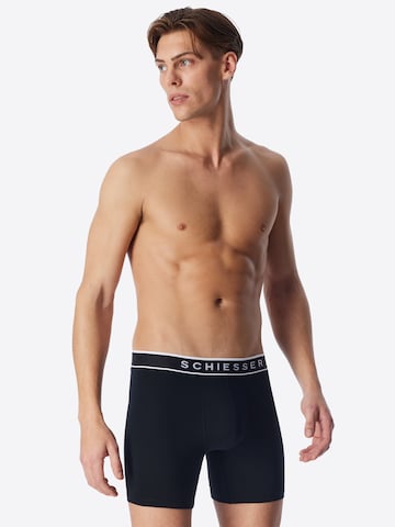 SCHIESSER Langer Boxershort ' 95/5 Multi ' in Schwarz