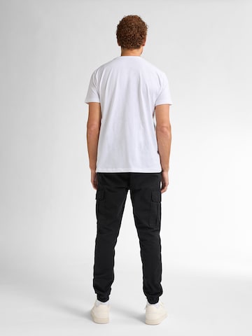 Petrol Industries Tapered Cargobroek in Zwart