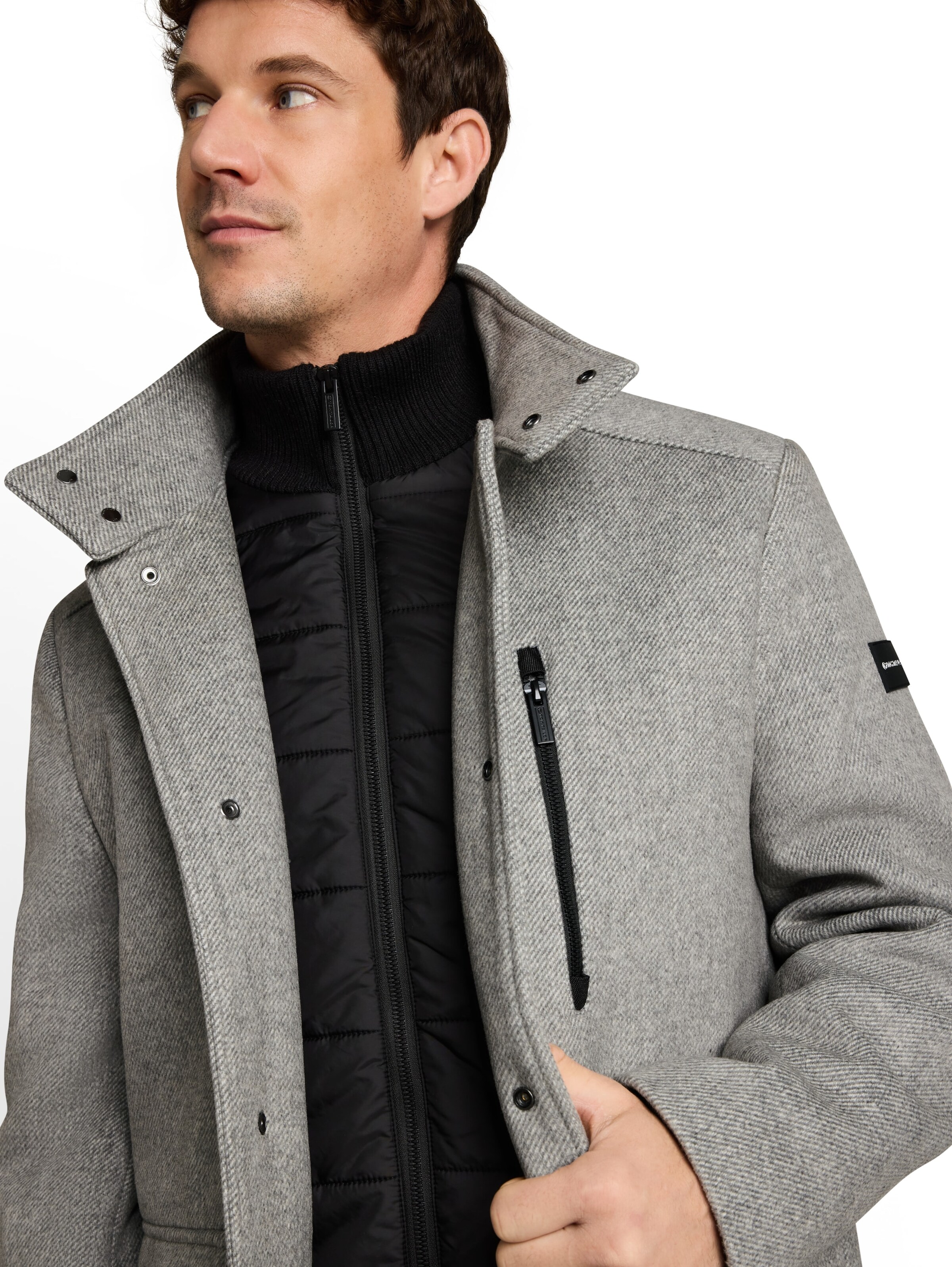 Veste mi-saison TOM TAILOR en gris
