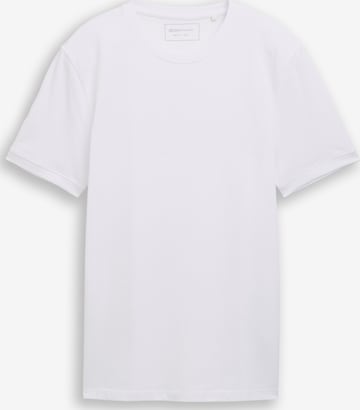 TOM TAILOR DENIM Shirt in White: front