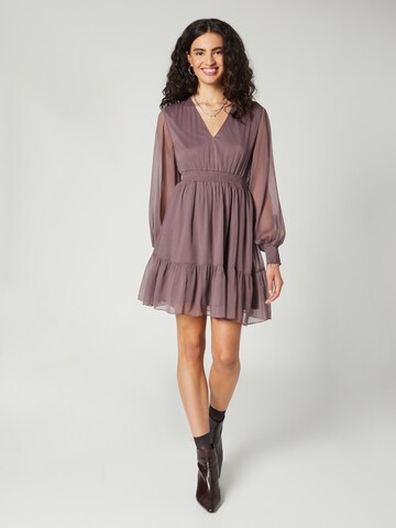 Guido Maria Kretschmer Women - Vestido de cocktail 'Hanne' em roxo