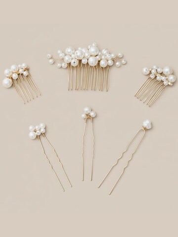 ANNIS WIESBADEN EST. 2021 Haarschmuck 'Braut Haarschmuck-Set "Lenora", Haarkamm & Haarnadeln, 6 Stück'‌‌‌‌‌ in Gold: Vorderseite