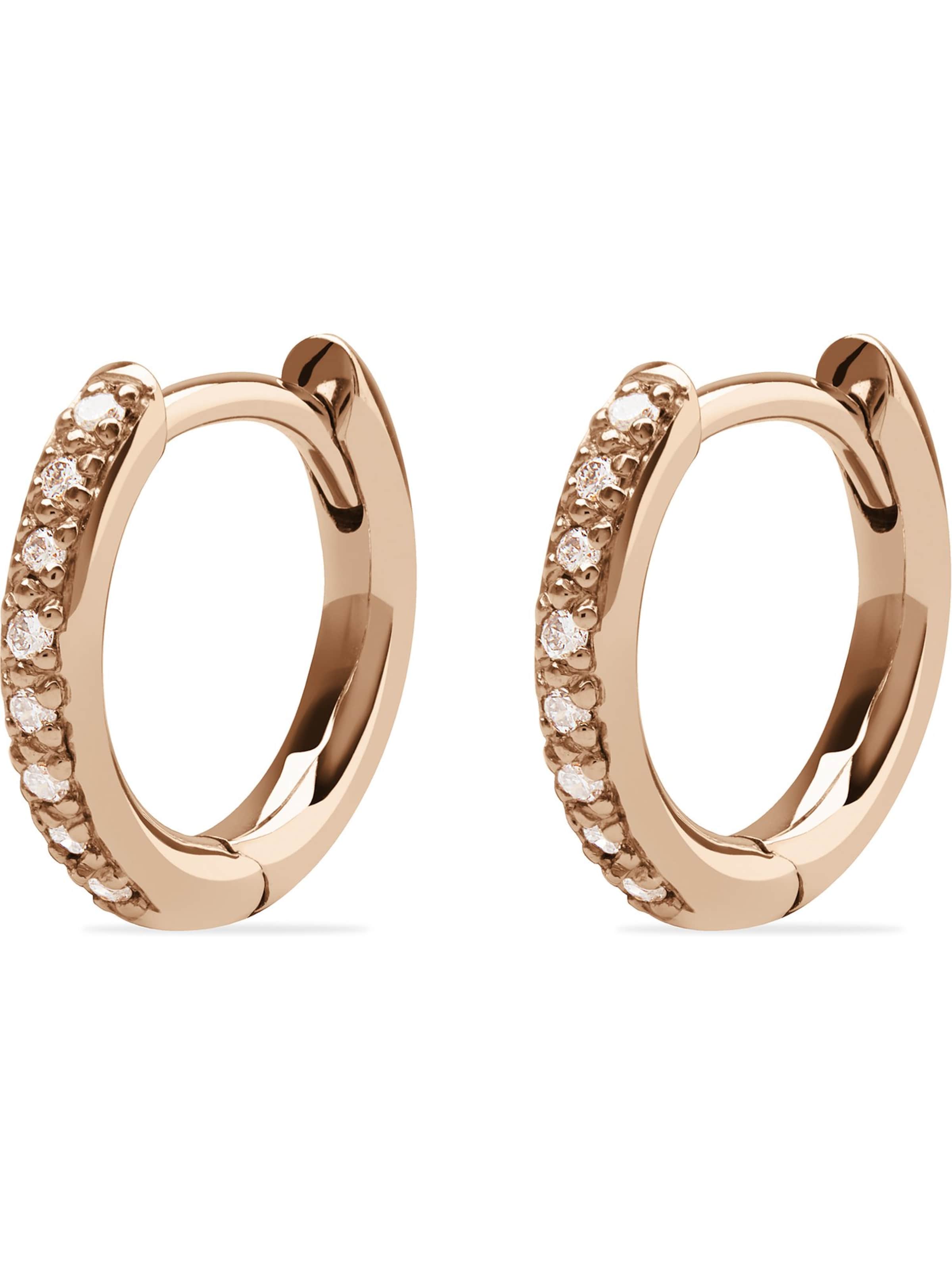 CHRIST Ohrringe in Gold: Vorderseite