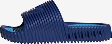 Mule 'Adilette 25' ADIDAS ORIGINALS en bleu : devant