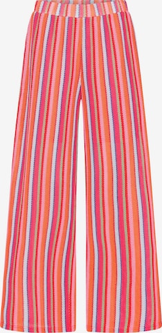 ICHIWide Leg/ Široke nogavice Hlače 'IHLibella' - miks boja boja: prednji dio