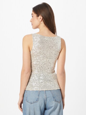 River Island Top in Silber