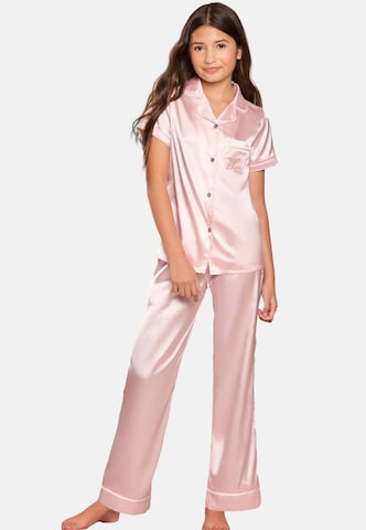 Lipsy - Pijama en rosa: frente